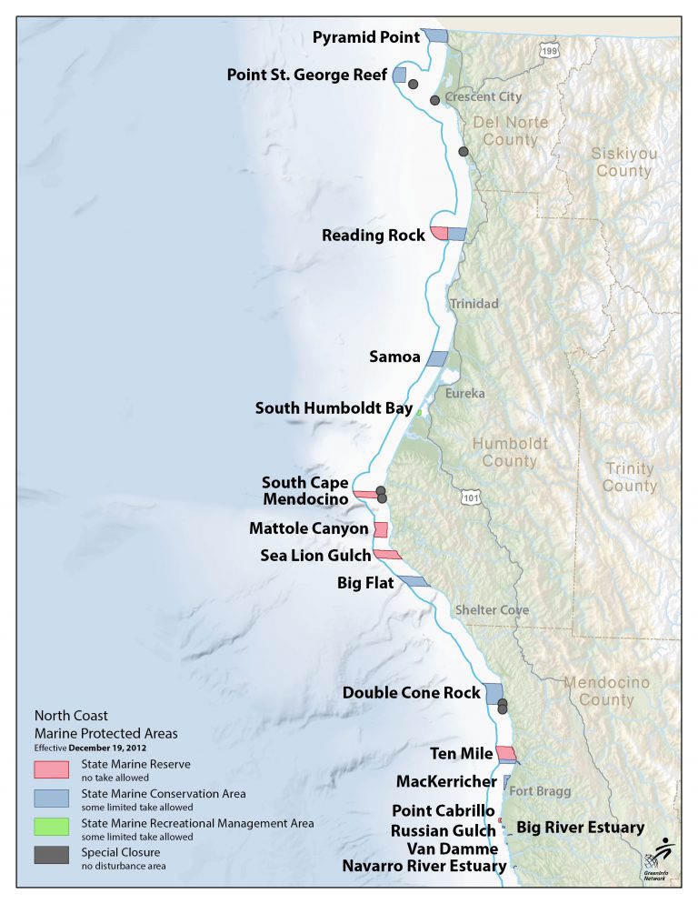 North Coast Region – California MPAS